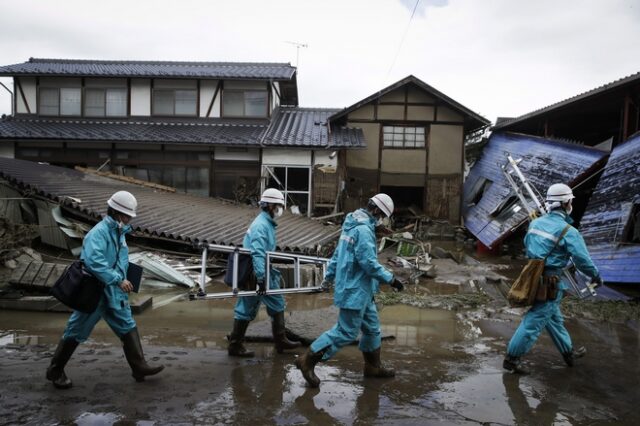 Ιαπωνία: Στους 67 οι νεκροί του τυφώνα Χαγκίμπις – Εικόνες καταστροφής, πολλοί αγνοούμενοι