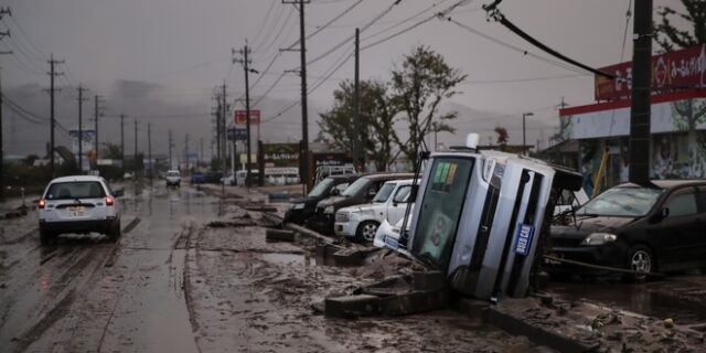Ιαπωνία: Τουλάχιστον 56 άνθρωποι έχασαν τη ζωή τους εξαιτίας του τυφώνα Χαγκίμπι