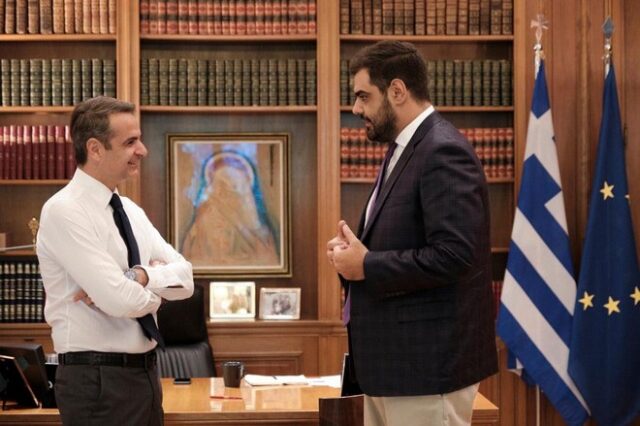 Συνάντηση Μητσοτάκη- Π.Μαρινάκη: Οι προτάσεις της ΟΝΝΕΔ να ακούγονται