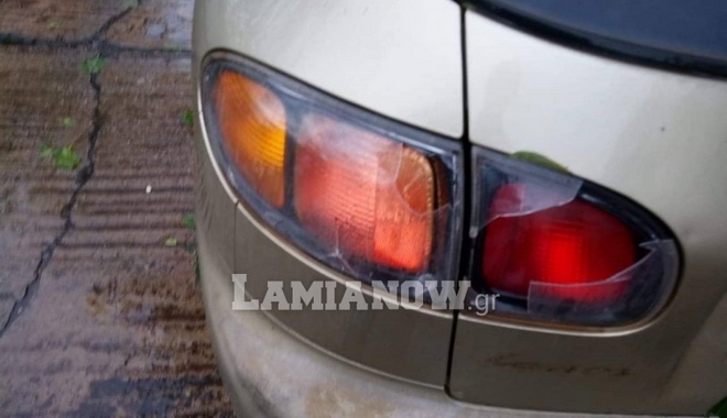 Κακοκαιρία: Ζημιές σε οχήματα προκάλεσε το χαλάζι στη Λοκρίδα