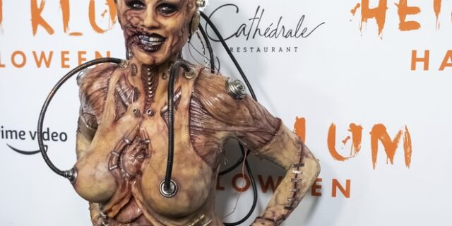 Heidi Klum: Το “τερμάτισε” με το φρικιαστικό κοστούμι της για το φετινό Halloween