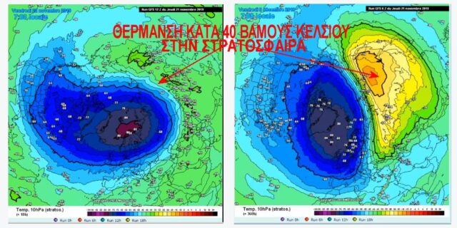 Καιρός: Τι είναι ο Πολικός στρόβιλος και η αιφνίδια στρατοσφαιρική θέρμανση