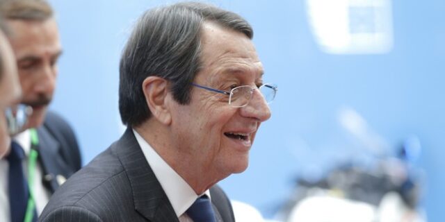 Διάψευση Αναστασιάδη: Ούτε καν σκέφτηκα τη διχοτόμηση της κυπριακής ΑΟΖ