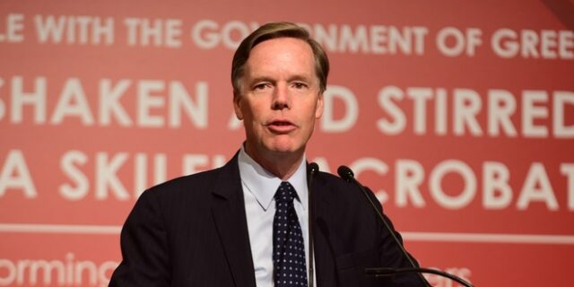 Μπερνς: Αδίκως αμφισβητεί η Τουρκία την κυριαρχία της Ελλάδας στο Αιγαίο και στην Ανατολική Μεσόγειο