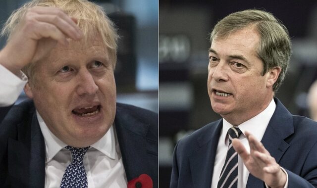 Brexit: Ο Τζόνσον επιμένει στη συμφωνία – Δεν κατεβαίνει στις εκλογές ο Φάρατζ