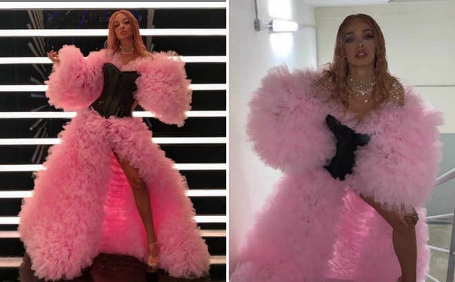 Final Four: Τι ντύθηκε η Φουρέιρα – Ξεσάλωσε το Twitter με το “ροζ φλαμίνγκο”