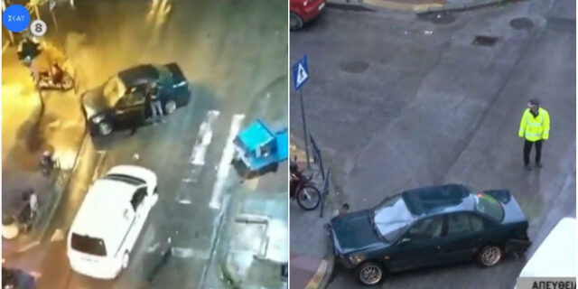 Θεσσαλονίκη: Προκάλεσε ατύχημα, παράτησε το αυτοκίνητο στη μέση του δρόμου κι έφυγε