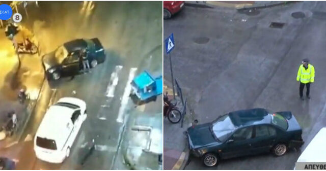 Θεσσαλονίκη: Προκάλεσε ατύχημα, παράτησε το αυτοκίνητο στη μέση του δρόμου κι έφυγε