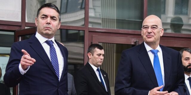 Δένδιας από Βόρεια Μακεδονία: Η Ελλάδα υποστηρίζει την ευρωπαϊκή προοπτική των Δυτικών Βαλκανίων