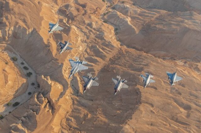 Blue Flag 2019: Ελληνικά F-16 σε άσκηση με ισραηλινά και ιταλικά F-35