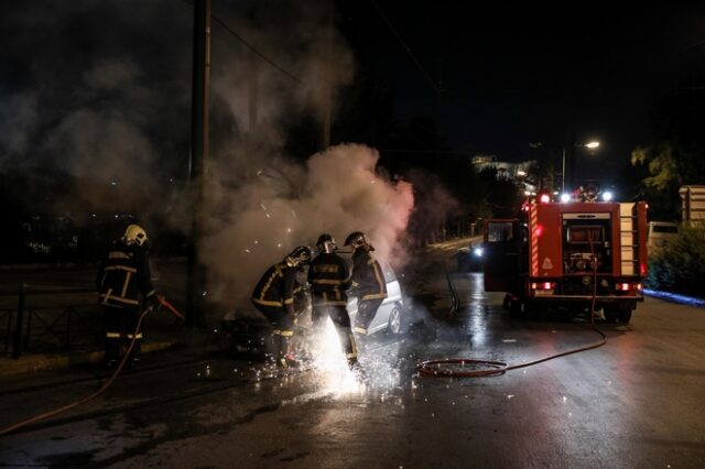 Εμπρηστική επίθεση σε αυτοκίνητο του Δήμου Νέας Φιλαδέλφειας
