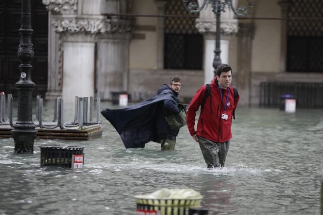 Βενετία: Τουρίστες φοβούνται για πλημμύρες και ακυρώνουν κρατήσεις