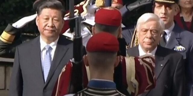 Συνάντηση Σι Τζινπίνγκ με Παυλόπουλο στο Προεδρικό