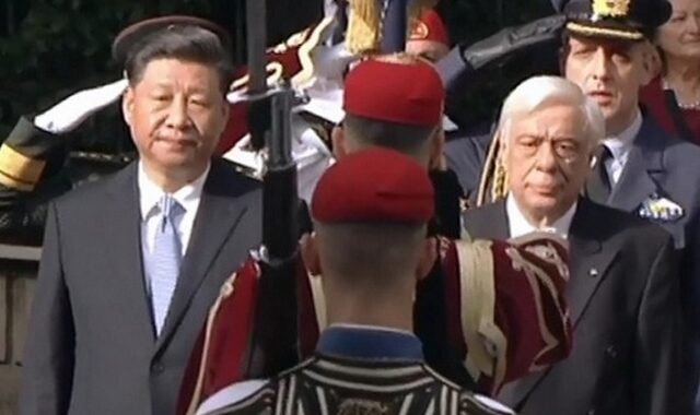 Συνάντηση Σι Τζινπίνγκ με Παυλόπουλο στο Προεδρικό