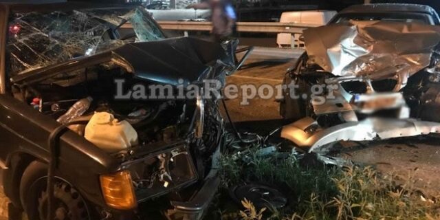 Τραγωδία στη Λαμία: Τροχαίο με οικογένεια που επέστρεφε από γάμο – Νεκρός ο 37χρονος πατέρας