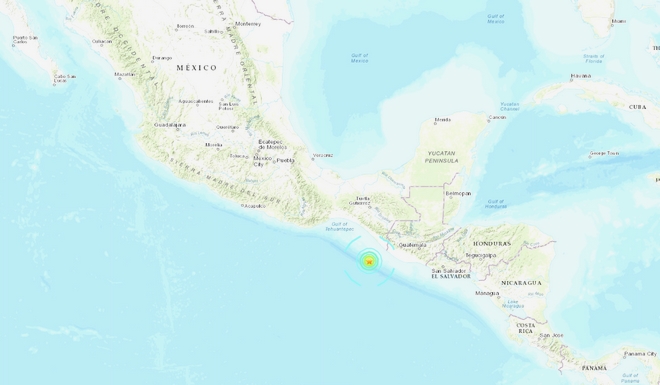Μεξικό: Σεισμός 6,3 Ρίχτερ ανοικτά της Πολιτείας Τσιάπας