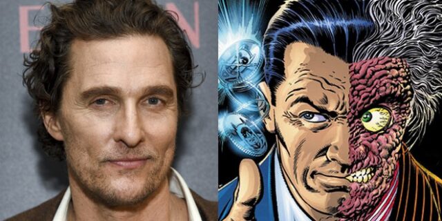 Ο Μάθιου ΜακKόναχι πιθανώς θα παίξει τον Two-Face στη νέα ταινία Μπάτμαν