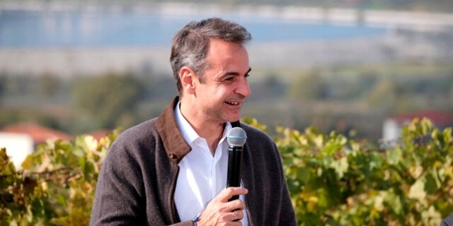 Μητσοτάκης: Είμαι μεγάλος οπαδός του ελληνικού κρασιού. Θα προστατεύσουμε το brand Μακεδονία