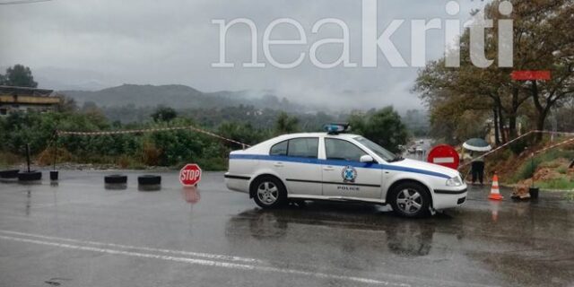 Βικτώρια: Ζημιές στην Κρήτη από την κακοκαιρία. “Κόπηκε” στα δύο ο ποταμός Κερίτης