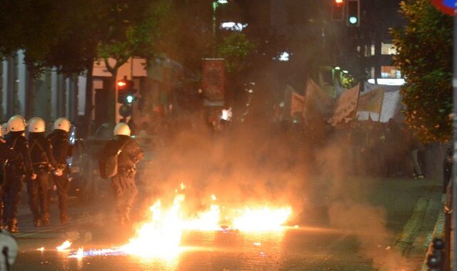 Επεισόδια στην πορεία για το πανεπιστημιακό άσυλο στην Πάτρα