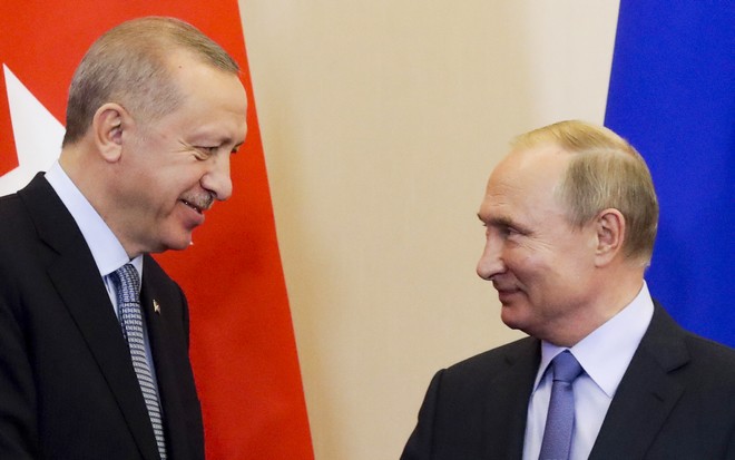 Επικοινωνία Πούτιν – Ερντογάν για τη ΒΑ Συρία