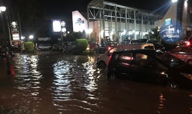 “Γηρυόνης”: Στο έλεος της κακοκαιρίας η Ρόδος