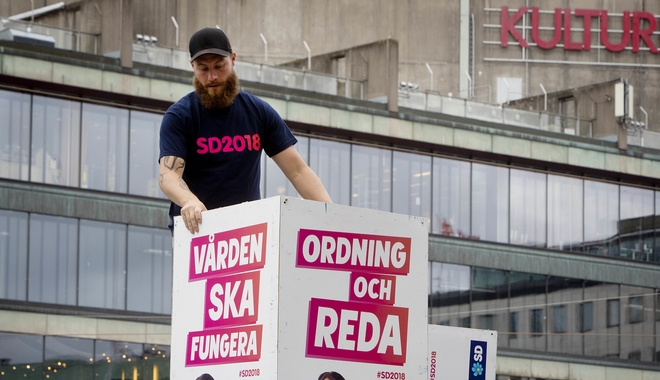 Σουηδία: Δημοσκοπική πρωτιά για το αντιμεταναστευτικό κόμμα