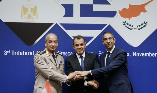 Αμυντική “ομπρέλα” προστασίας Ελλάδας – Αιγύπτου – Κύπρου κατά της Τουρκίας