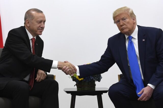 Επιβεβαιώθηκε η συνάντηση Τραμπ – Ερντογάν στις 13 Νοεμβρίου