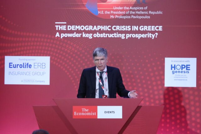 Η Eurolife ERB για τη δημογραφική κρίση στην Ελλάδα, στο συνέδριο του The Economist