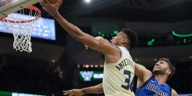 Γιάννης Αντετοκούνμπο: Η 48άρα κόντρα στους Μάβερικς