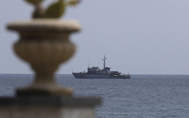 Ιταλικό πολεμικό πλοίο στην ΑΟΖ της Κύπρου