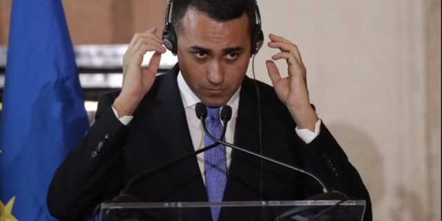 Λουίτζι Ντι Μάιο: “Οι συμφωνίες της Τουρκίας δεν είναι νόμιμες”