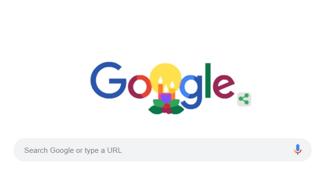 Καλές γιορτές: Οι ευχές της Google μέσα από ένα doodle