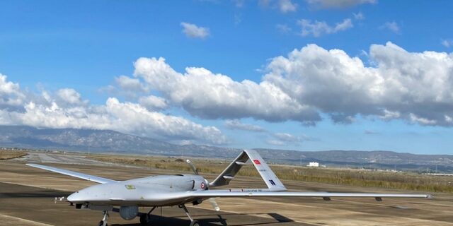 Στα κατεχόμενα για πρώτη φορά τουρκικό drone
