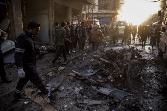 Συρία: Έκρηξη παγιδευμένου αυτοκινήτου – 5 νεκροί