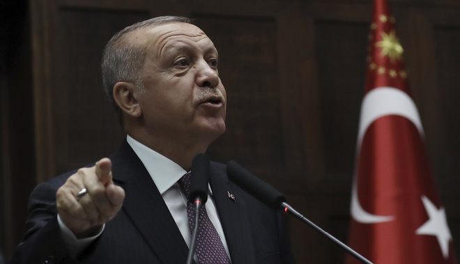 Ξανά εριστικός ο Ερντογάν: Θα χρησιμοποιήσουμε όλα τα μέσα, και στρατιωτικά αν χρειαστεί