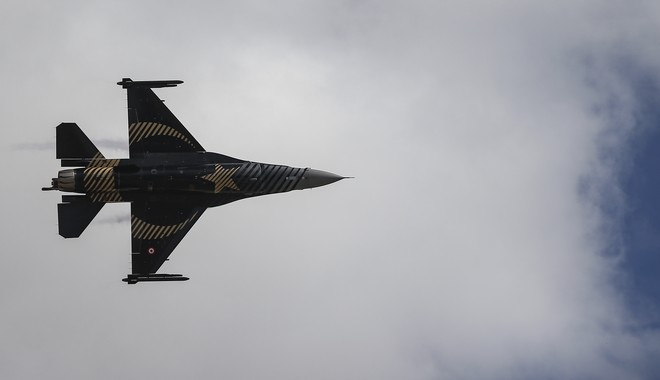 Πτήση τουρκικών F-16 πάνω από Ανθρωποφάγους και Μακρονήσι