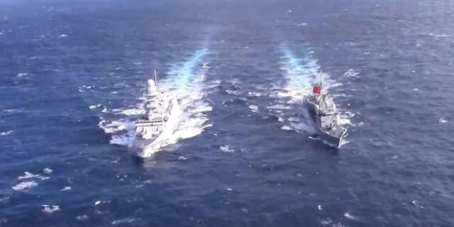 Βίντεο: Σε κοινές ασκήσεις με την Τουρκία η ιταλική φρεγάτα Martinengo