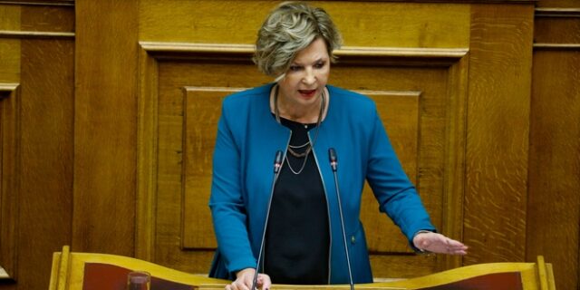 Γεροβασίλη: “Οργουελική έμπνευση η πολιτική της Νέας Δημοκρατίας”