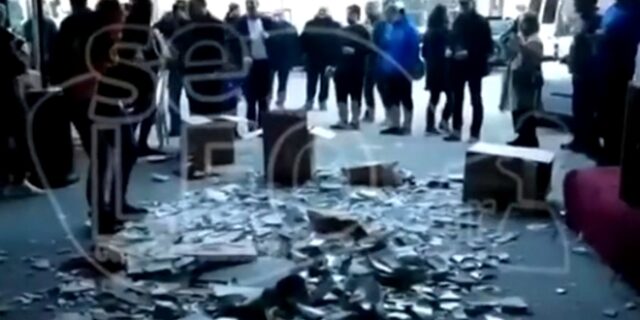 Χριστουγεννιάτικο γλέντι στην Καβάλα: Έσπασαν 10.000 πλακάκια και 5 λεκάνες τουαλέτας