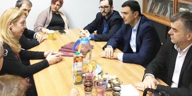 Επίσκεψη Κικίλια στη μονάδα “18 Άνω”