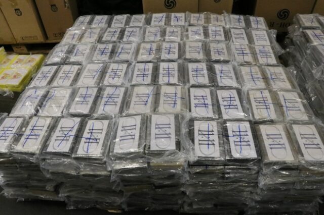 Ουρουγουάη: Πολλοί τόνοι κοκαΐνης βρέθηκαν σε κοντέινερ με αλεύρι σόγιας