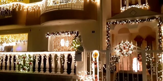 Κοζάνη: Εντυπωσιακό και φέτος το “σπίτι – υπερπαραγωγή” με τη γιορτινή διακόσμηση