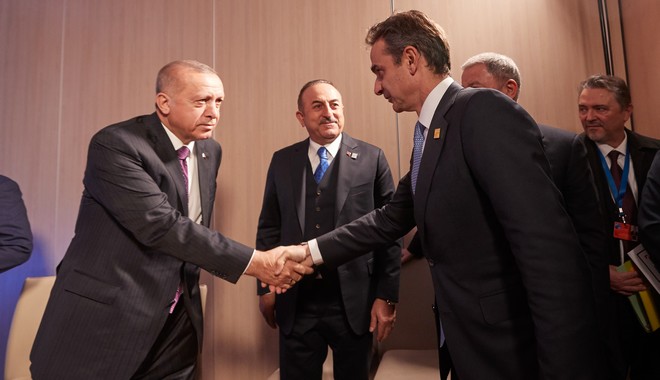 Οριστικό: Συνάντηση Μητσοτάκη- Ερντογάν στη Σύνοδο του ΝΑΤΟ