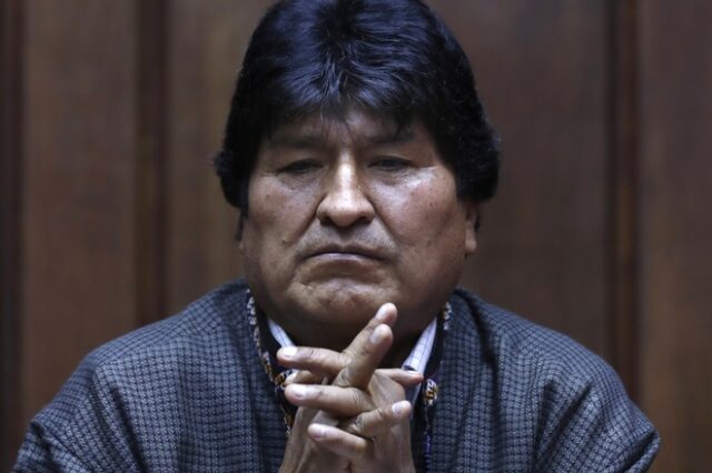 Βολιβία: Θα εκδοθεί ένταλμα σύλληψης κατά του Μοράλες, ανακοίνωσε η Άνιες