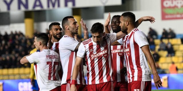 Παναιτωλικός – Ολυμπιακός 0-3: Πρωταθλητής χειμώνα με τριάρα στο Αγρίνιο