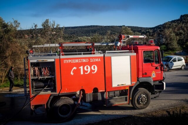 Μυτιλήνη: Νεκρός ηλικιωμένος από φωτιά στο σπίτι του