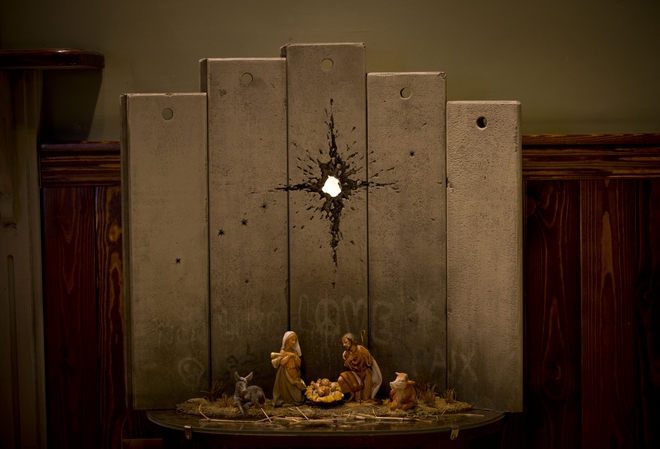 Scar of Bethlehem: Nέο έργο του Banksy με ηχηρό μήνυμα για την Παλαιστίνη