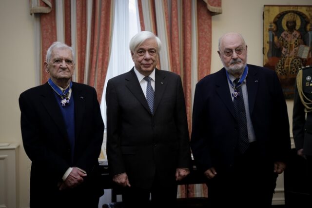 Παρασημοφορήθηκαν από τον Πρόεδρο της Δημοκρατίας Τ. Πατρίκιος και Κ. Γεωργουσόπουλος